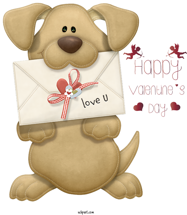 Free Holidays Birthday Wish Gift For Valentines Day Clipart Transparent Background