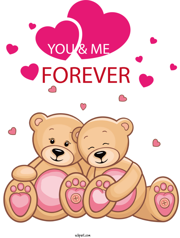 Free Holidays Bears Teddy Bear Valentine's Day Bear For Valentines Day Clipart Transparent Background