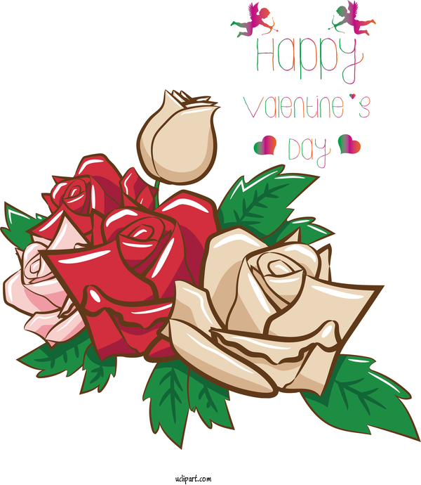 Free Holidays Design Silhouette Watercolor Painting For Valentines Day Clipart Transparent Background