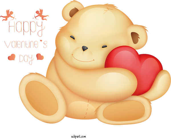 Free Holidays Bears Teddy Bear Baby Shower Teddy Bear For Valentines Day Clipart Transparent Background