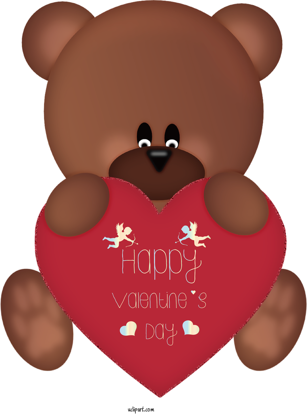 Free Holidays Drawing Cartoon Design For Valentines Day Clipart Transparent Background