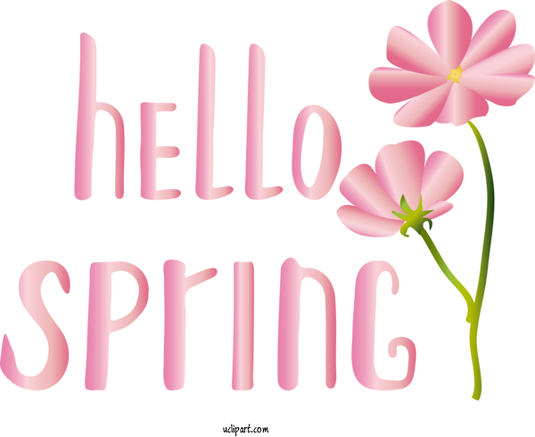 Free Nature Floral Design Design Petal For Spring Clipart Transparent Background
