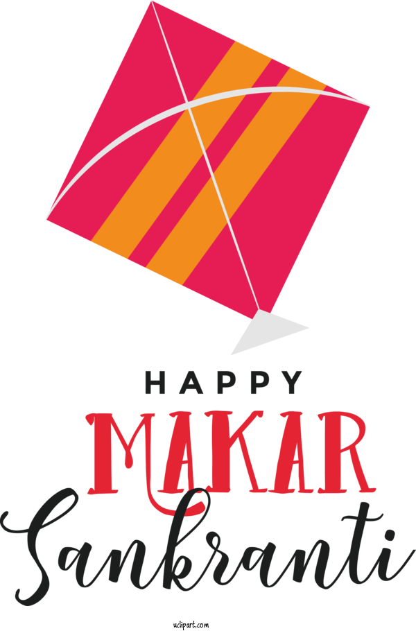 Free Holidays Design Logo Line For Makar Sankranti Clipart Transparent Background