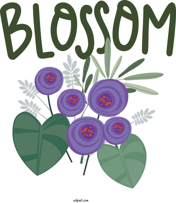 Free Nature Stencil Designs Flower Floral Design For Spring Clipart Transparent Background