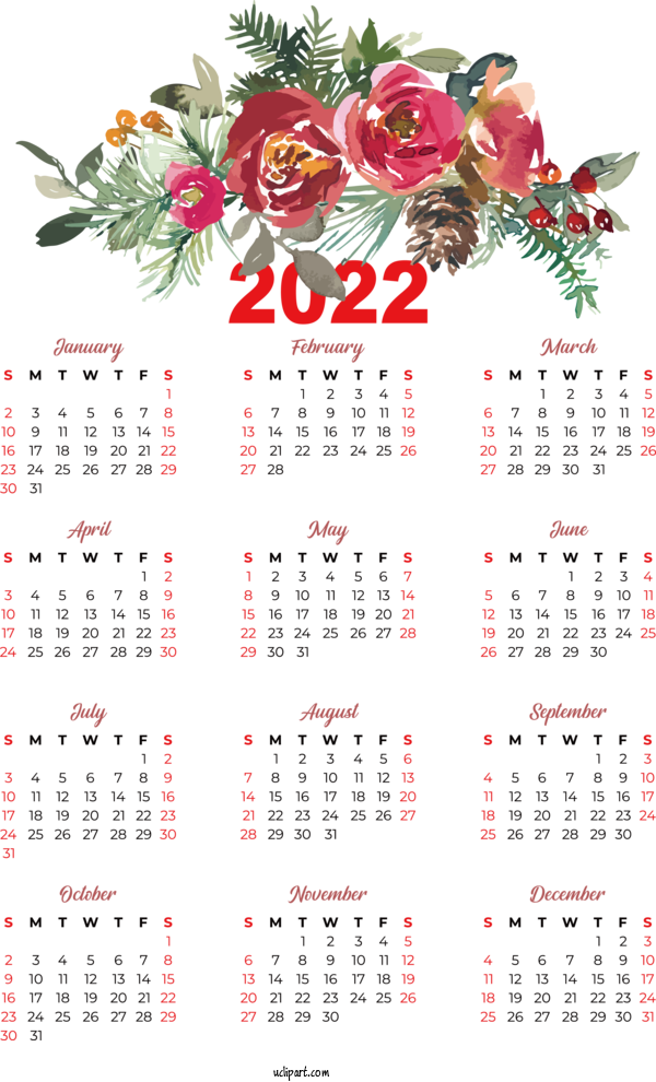 Free Life Calendar Meter Plant For Yearly Calendar Clipart Transparent Background