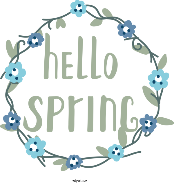 Free Nature Flower Floral Design FLOWER FRAME For Spring Clipart Transparent Background