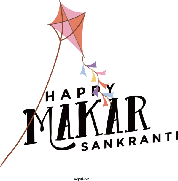 Free Holidays Design Logo For Makar Sankranti Clipart Transparent Background