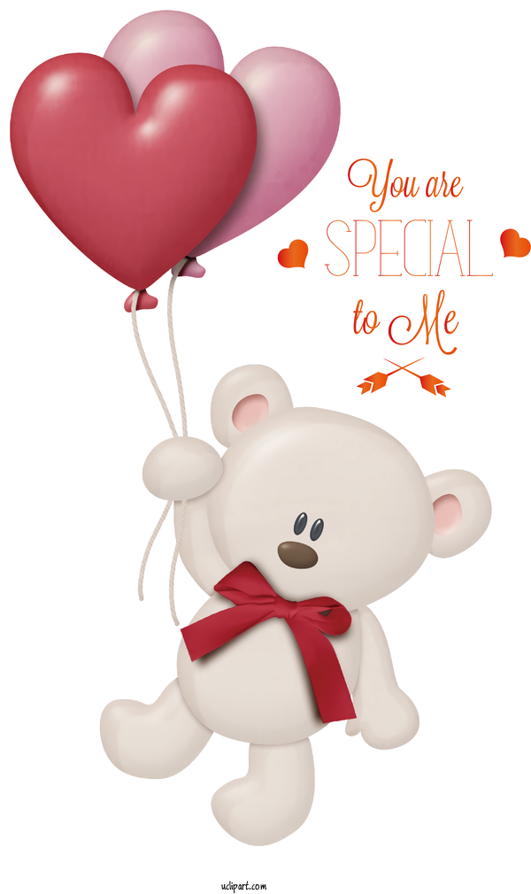 Free Holidays Valentine's Day Birthday Teddy Bear For Valentines Day Clipart Transparent Background