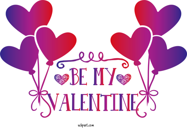 Free Valentines Day Design Heart For Happy Valentines Day Clipart Transparent Background