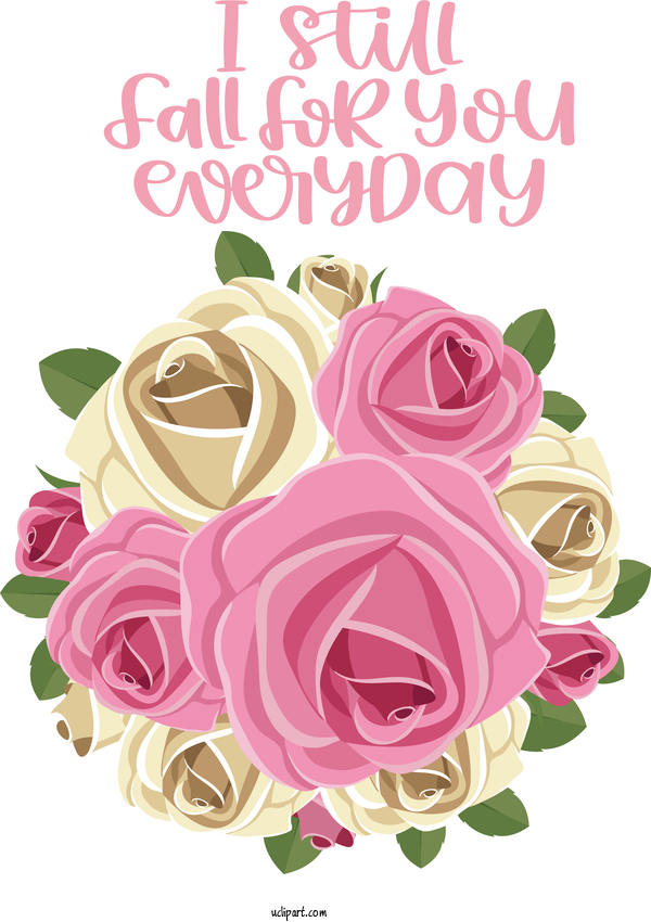 Free Holidays Flower Rose Garden For Valentines Day Clipart Transparent Background