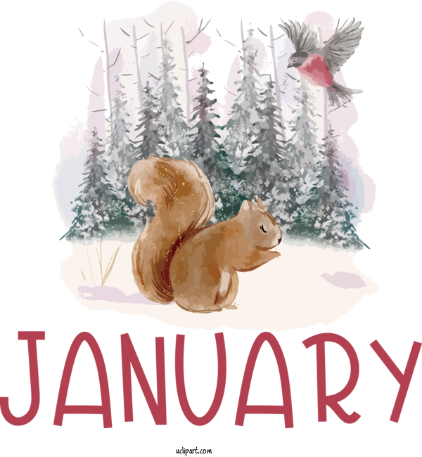 Free January Christmas Day Coaster For Hello January Clipart Transparent Background