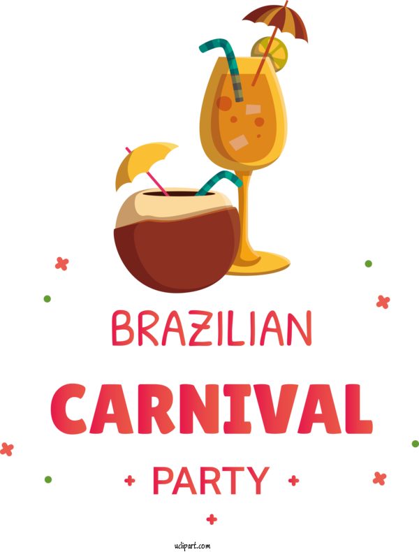 Free Holidays Logo Line Text For Brazilian Carnival Clipart Transparent Background