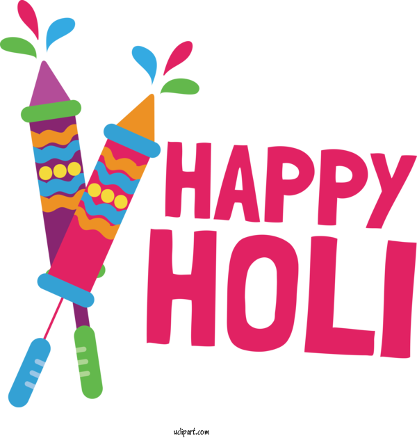 Free Holi World Ranger Day International Friendship Day Father's Day For Happy Holi Clipart Transparent Background