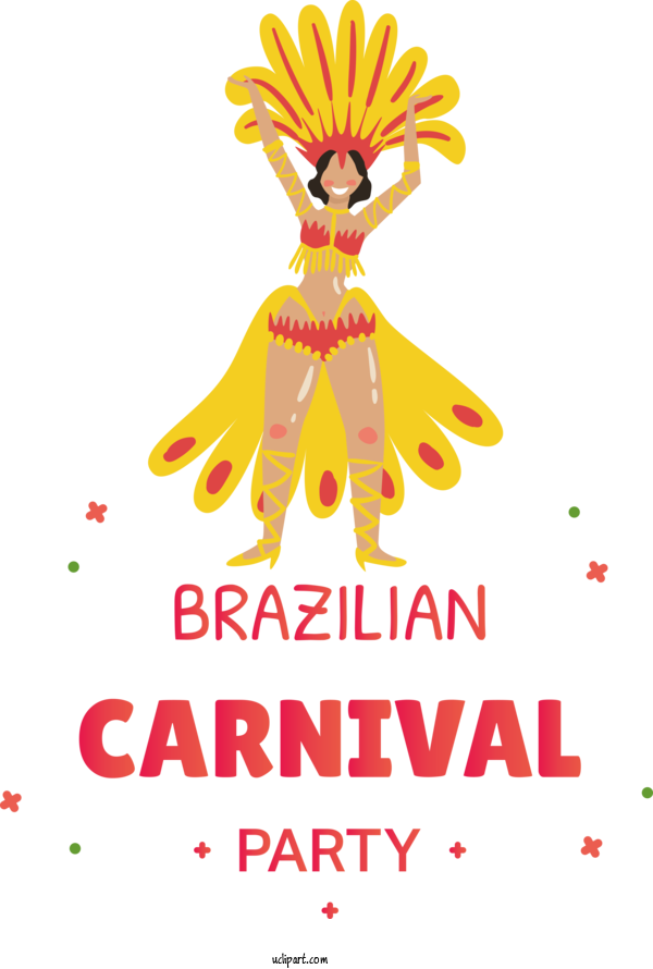 Free Holidays Theatre Cartoon For Brazilian Carnival Clipart Transparent Background