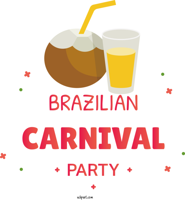 Free Holidays Logo Superfood Line For Brazilian Carnival Clipart Transparent Background