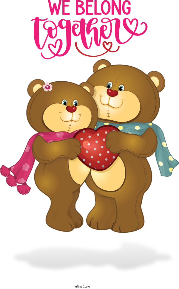 Free Holidays Bears Teddy Bear Valentines Day Teddy Bear For International Women's Day Clipart Transparent Background