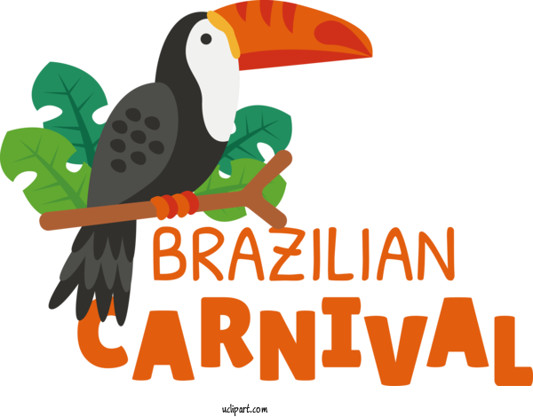 Free Holidays Birds Carocok Beach Cartoon For Brazilian Carnival Clipart Transparent Background