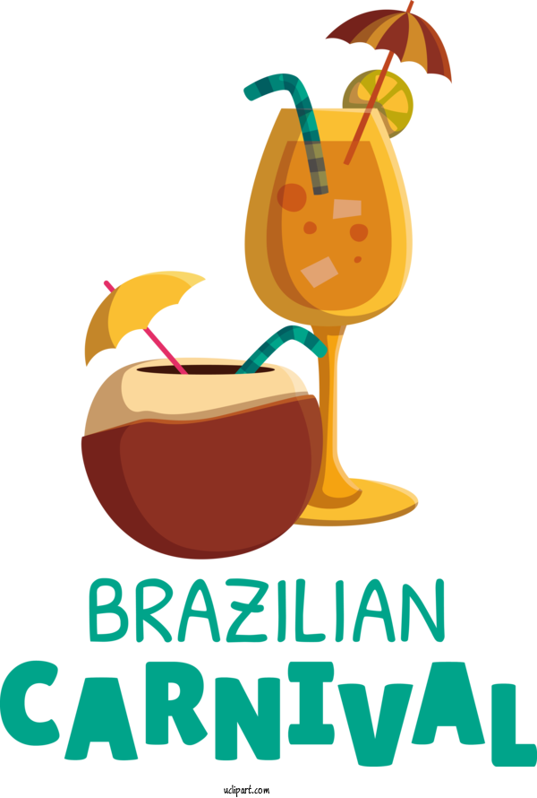 Free Holidays Plant Text Fruit For Brazilian Carnival Clipart Transparent Background