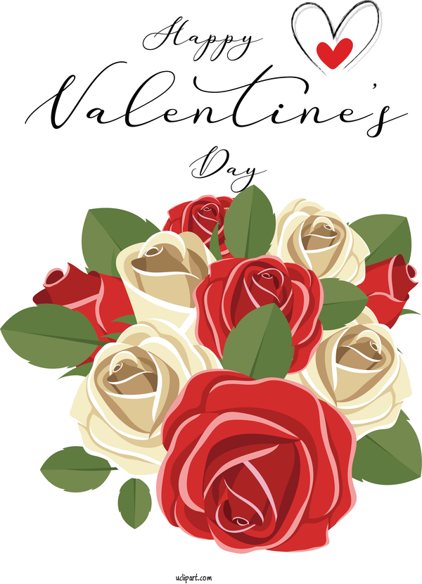 Free Holidays Flower Vase Floral Design For Valentines Day Clipart Transparent Background
