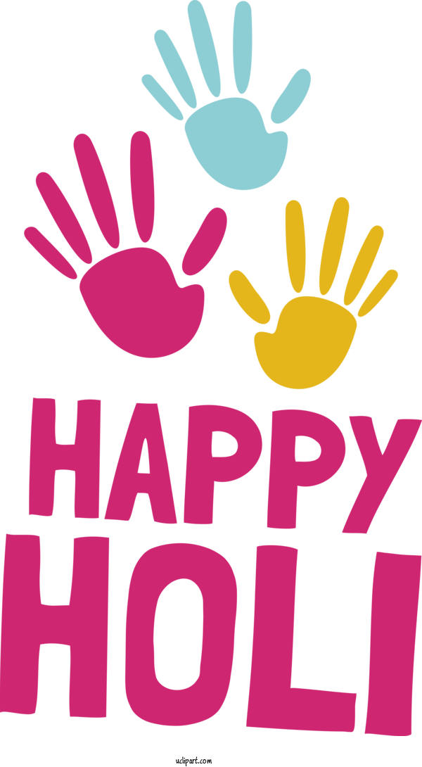 Free Holi Poster Design Drawing For Happy Holi Clipart Transparent Background