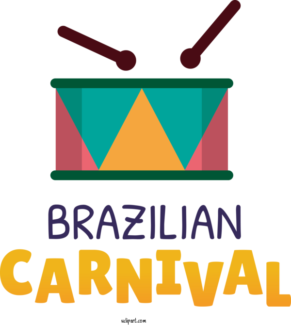 Free Holidays Logo Line Design For Brazilian Carnival Clipart Transparent Background