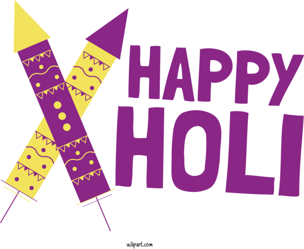 Free Holi Poster Picture Frame For Happy Holi Clipart Transparent Background