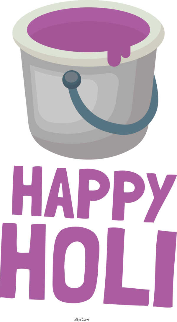 Free Holi Design Logo Meter For Happy Holi Clipart Transparent Background