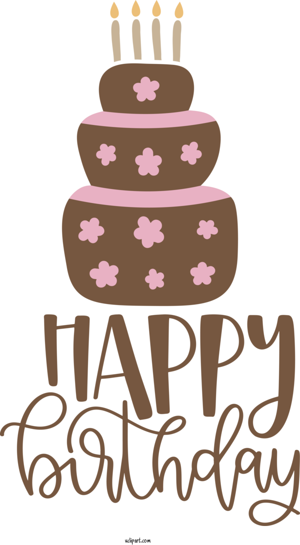 Free Occasions Birthday Birthday Cake Cricut For Birthday Clipart Transparent Background