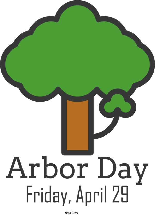 Free Holidays Human Leaf Logo For Arbor Day Clipart Transparent Background