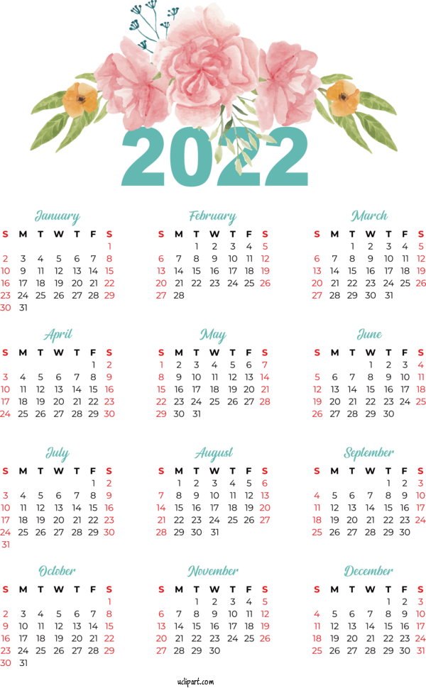 Free Life 2011 Calendar Design For Yearly Calendar Clipart Transparent Background