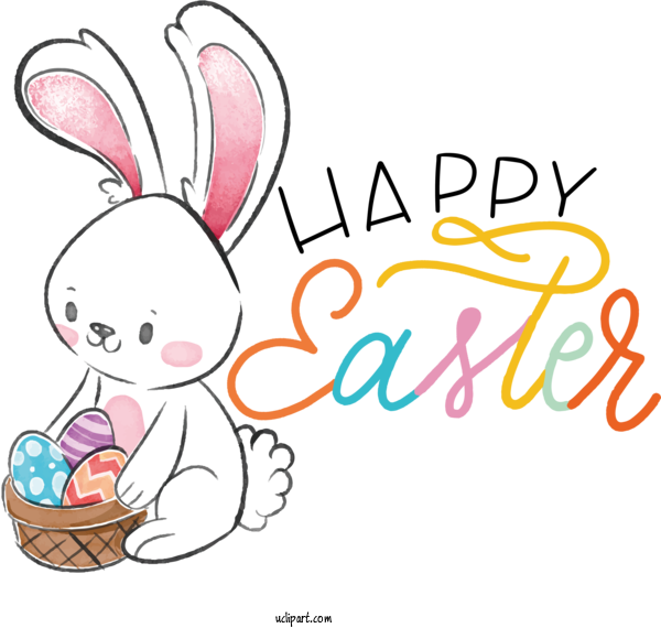 Free Holidays Hares Easter Bunny LON:0JJW For Easter Clipart Transparent Background