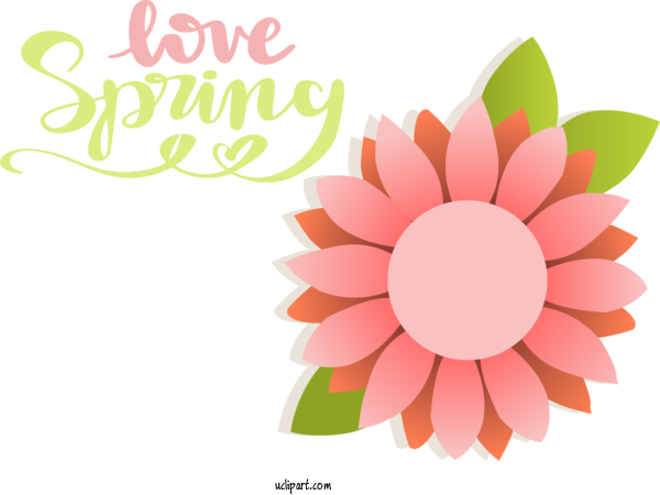 Free Nature Floral Design Design Dahlia For Spring Clipart Transparent Background