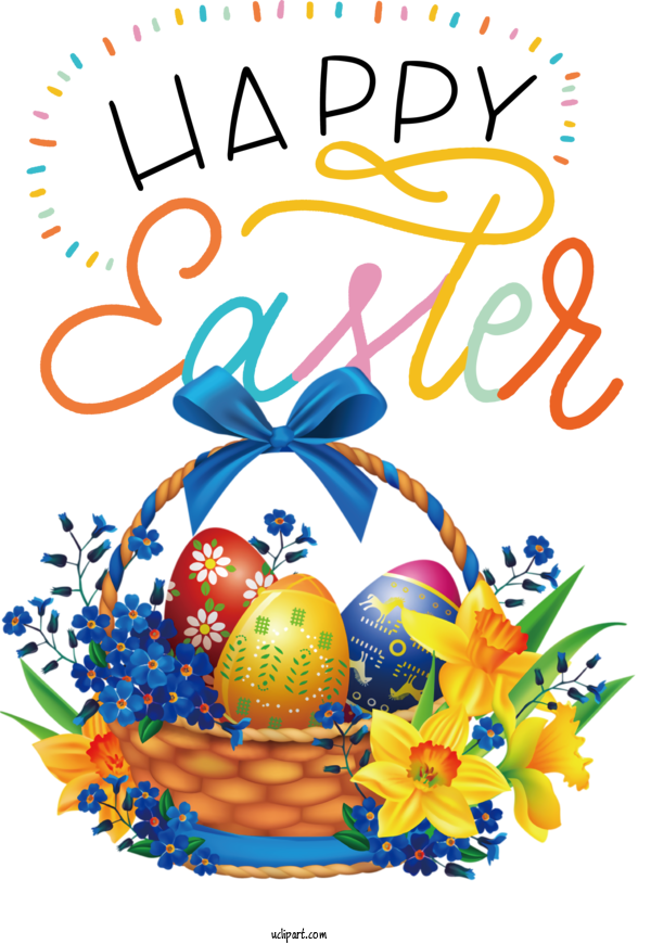 Free Holidays Easter Bunny Easter Egg Symbol For Easter Clipart Transparent Background