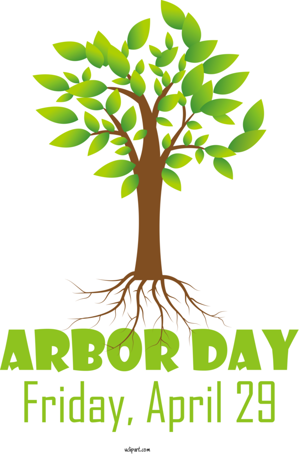 Free Holidays Tree Icon Drawing For Arbor Day Clipart Transparent Background