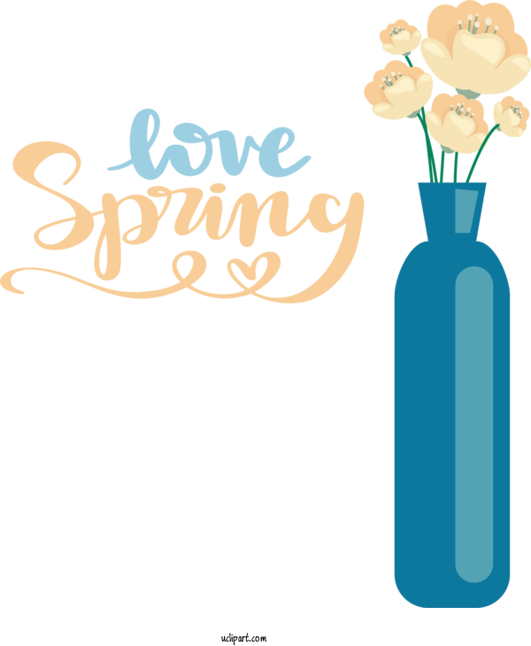 Free Nature Glass Bottle Design Bottle For Spring Clipart Transparent Background