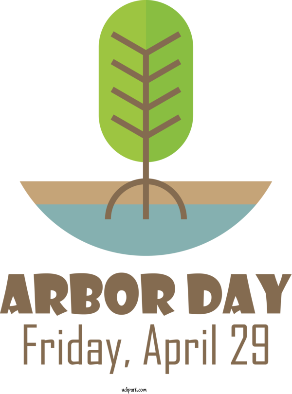 Free Holidays Logo Design Leaf For Arbor Day Clipart Transparent Background