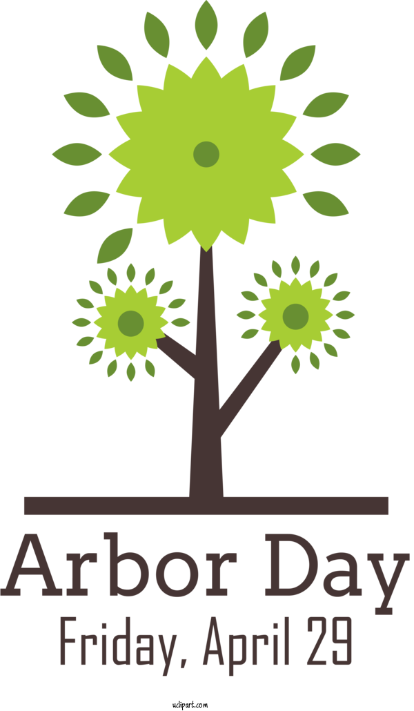 Free Holidays Royalty Free  Design For Arbor Day Clipart Transparent Background
