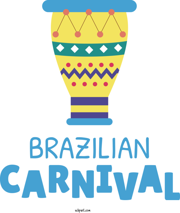 Free Holidays Balloon Logo Line For Brazilian Carnival Clipart Transparent Background