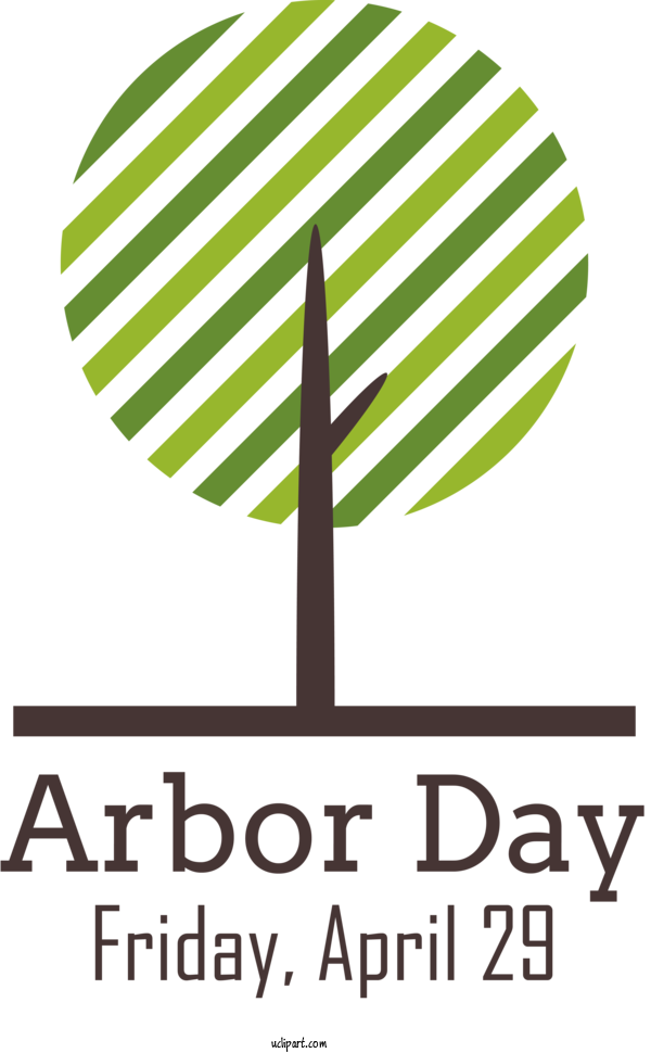 Free Holidays Design Logo For Arbor Day Clipart Transparent Background