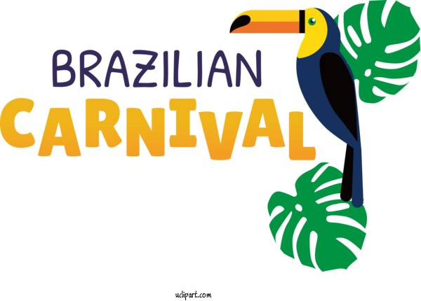Free Holidays Birds Logo Human For Brazilian Carnival Clipart Transparent Background