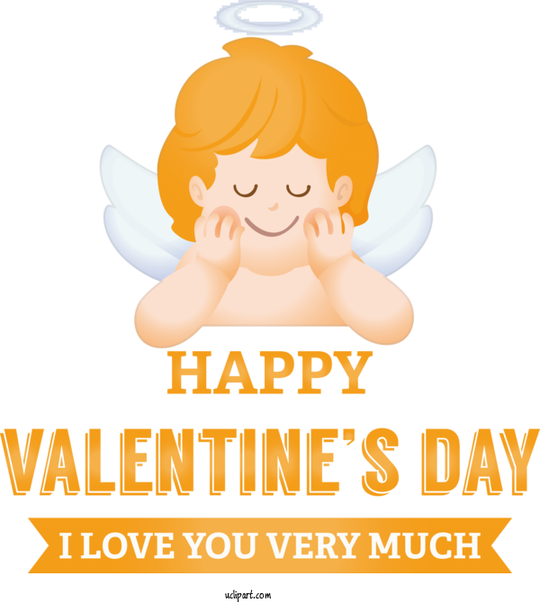 Free Holidays Human Cartoon Logo For Valentines Day Clipart Transparent Background