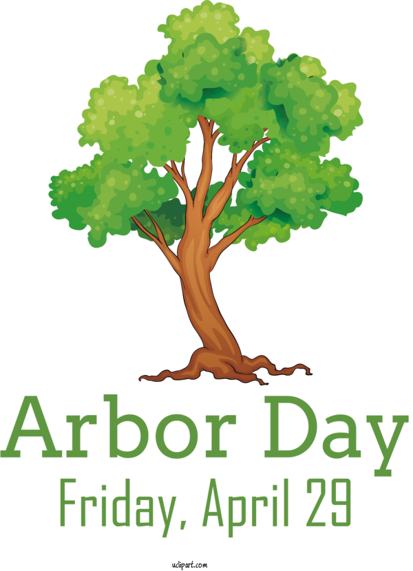 Free Holidays Rainforest Plant Tree For Arbor Day Clipart Transparent Background