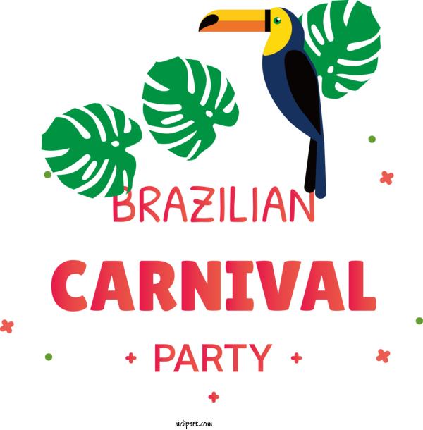 Free Holidays Drawing Cartoon Design For Brazilian Carnival Clipart Transparent Background