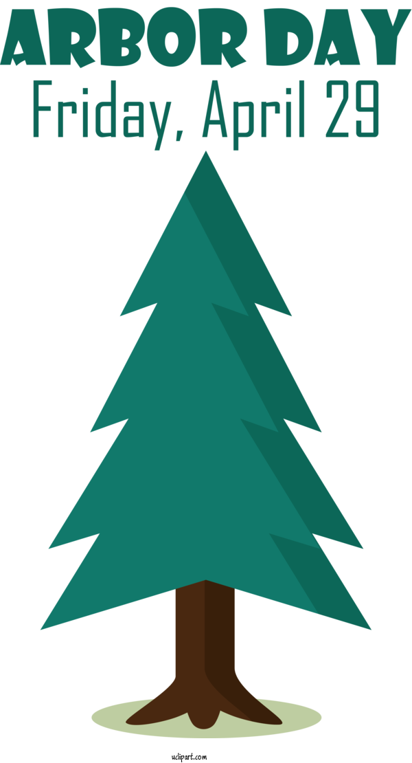 Free Holidays Christmas Tree Leaf Kenya For Arbor Day Clipart Transparent Background