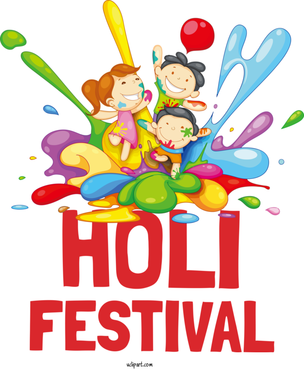 Free Holidays Holi Annual Wine Festival Festival For Holi Clipart Transparent Background