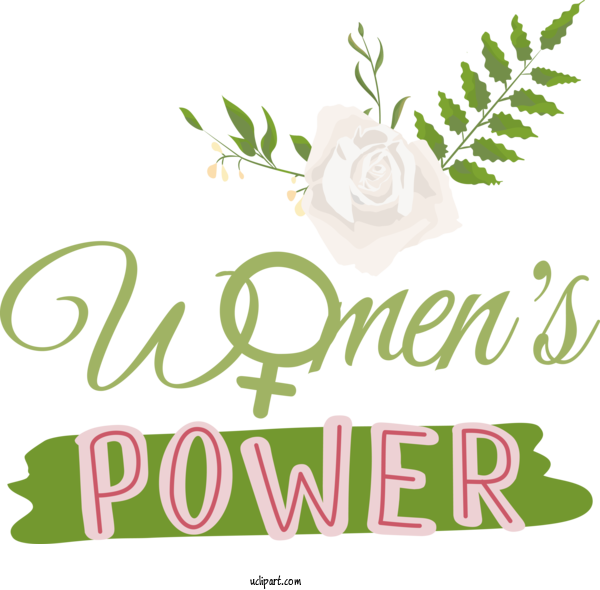 Free Holidays Floral Design Leaf Flower For International Women's Day Clipart Transparent Background
