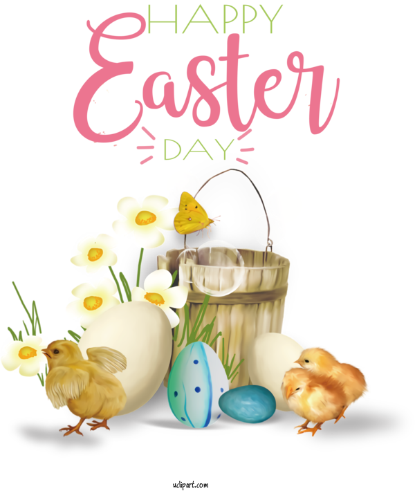 Free Holidays Chicken Easter Bunny Easter Egg For Easter Clipart Transparent Background
