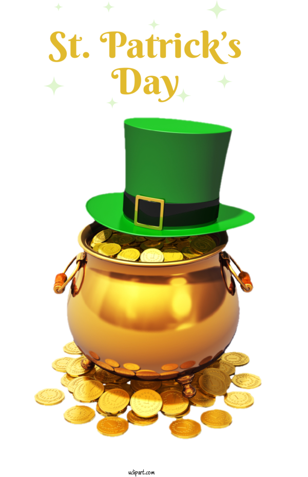 Free Holidays Gold Zande Group Stock.xchng For Saint Patricks Day Clipart Transparent Background