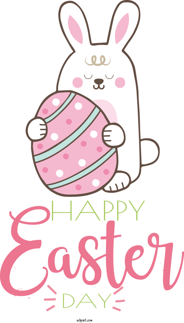 Free Holidays Easter Bunny Easter Egg Holiday For Easter Clipart Transparent Background