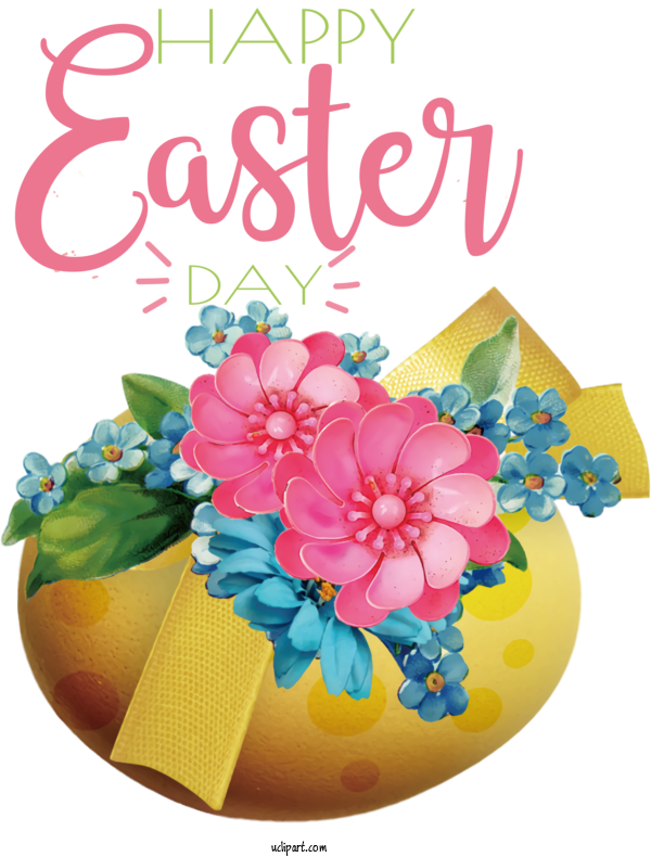 Free Holidays Floral Design Design Ransom Photos For Easter Clipart Transparent Background